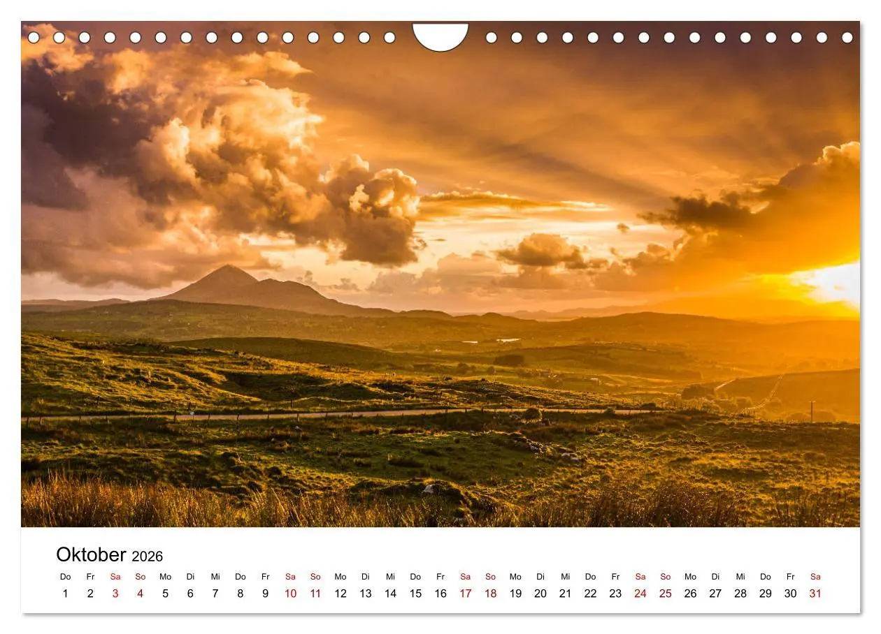 Bild: 9783457773710 | Irland, Land des Lichts (Wandkalender 2026 DIN A4 quer), CALVENDO...