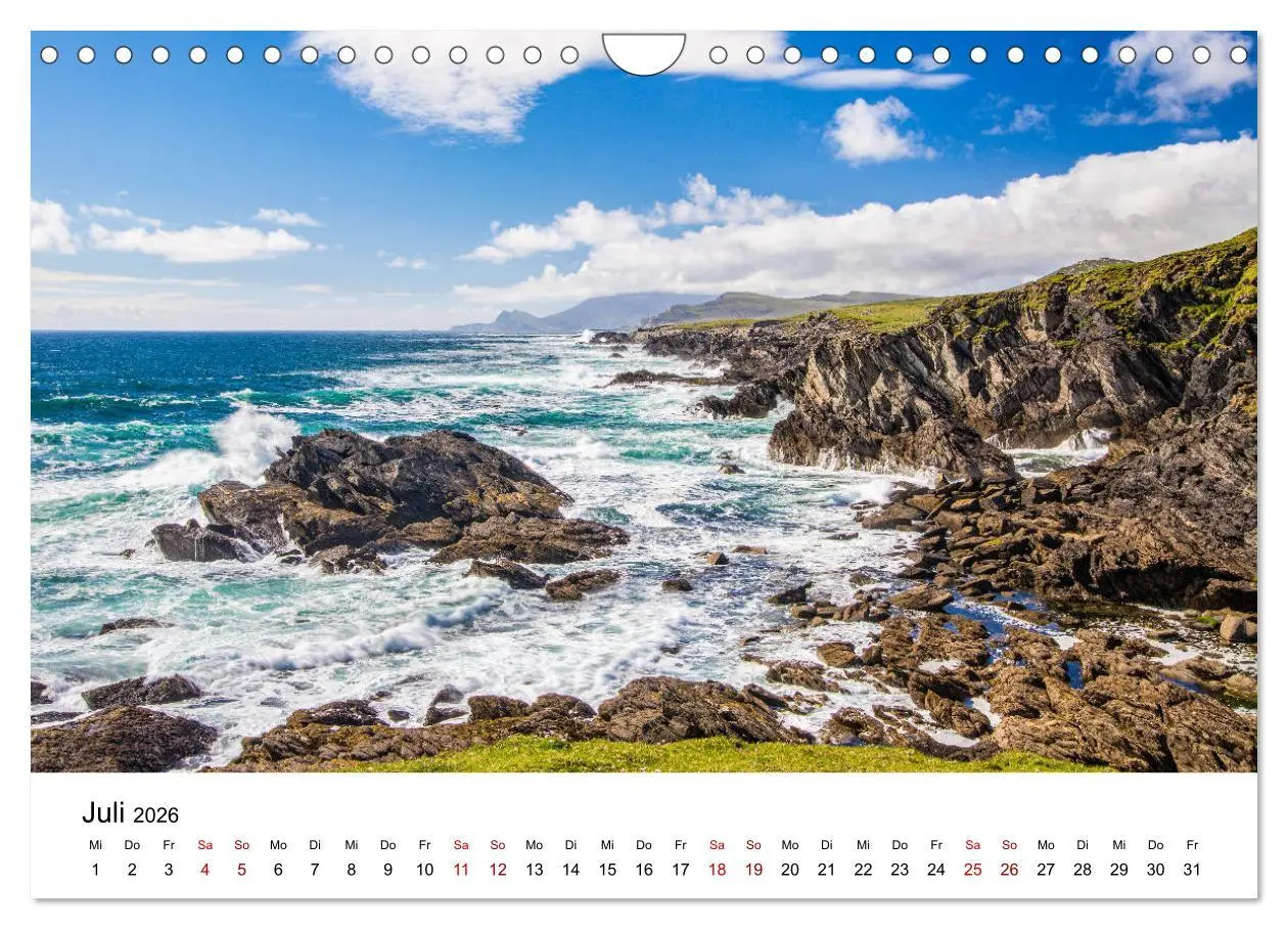 Bild: 9783457773710 | Irland, Land des Lichts (Wandkalender 2026 DIN A4 quer), CALVENDO...