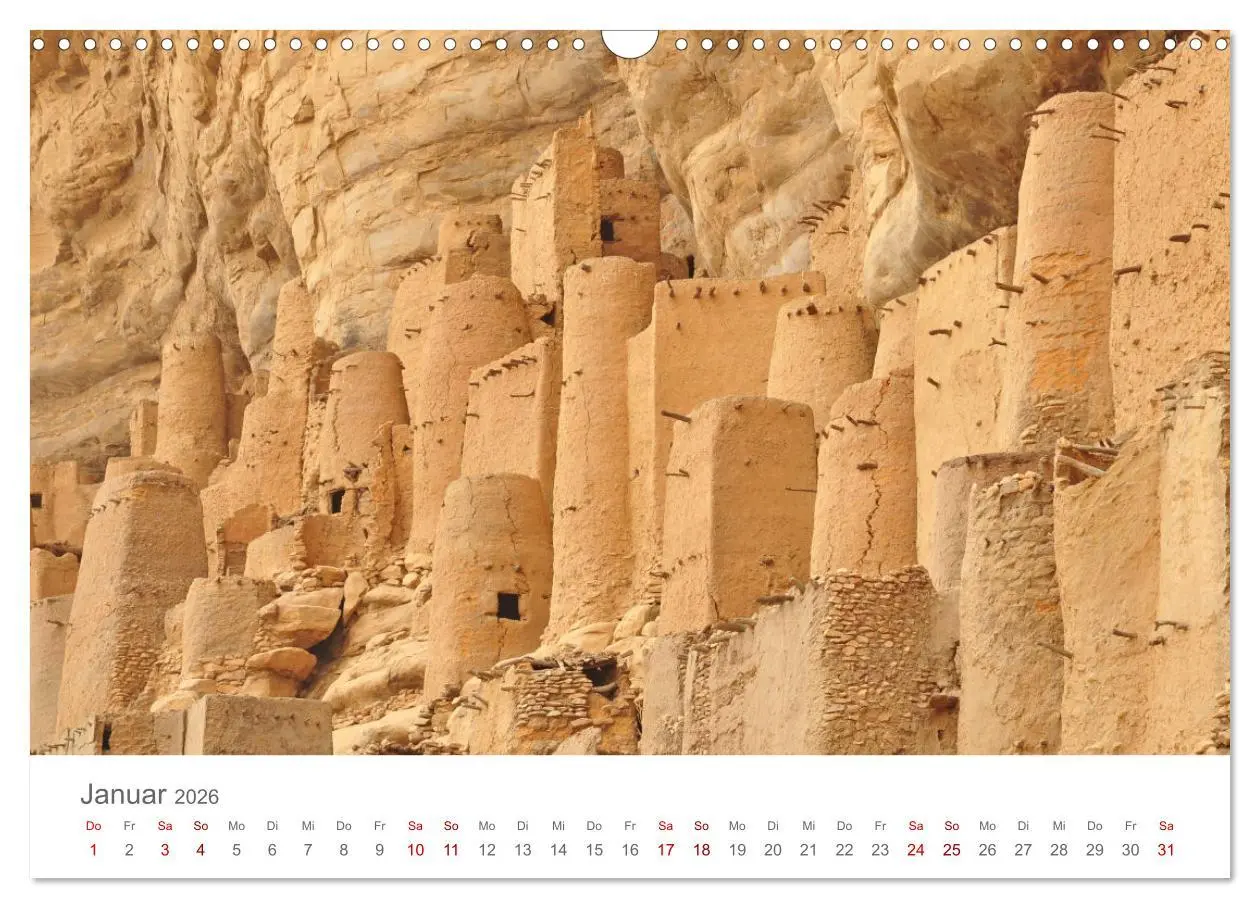 Bild: 9783457913710 | Mali - Dogonland - Weltkultur- und Weltnaturerbe (Wandkalender 2026...