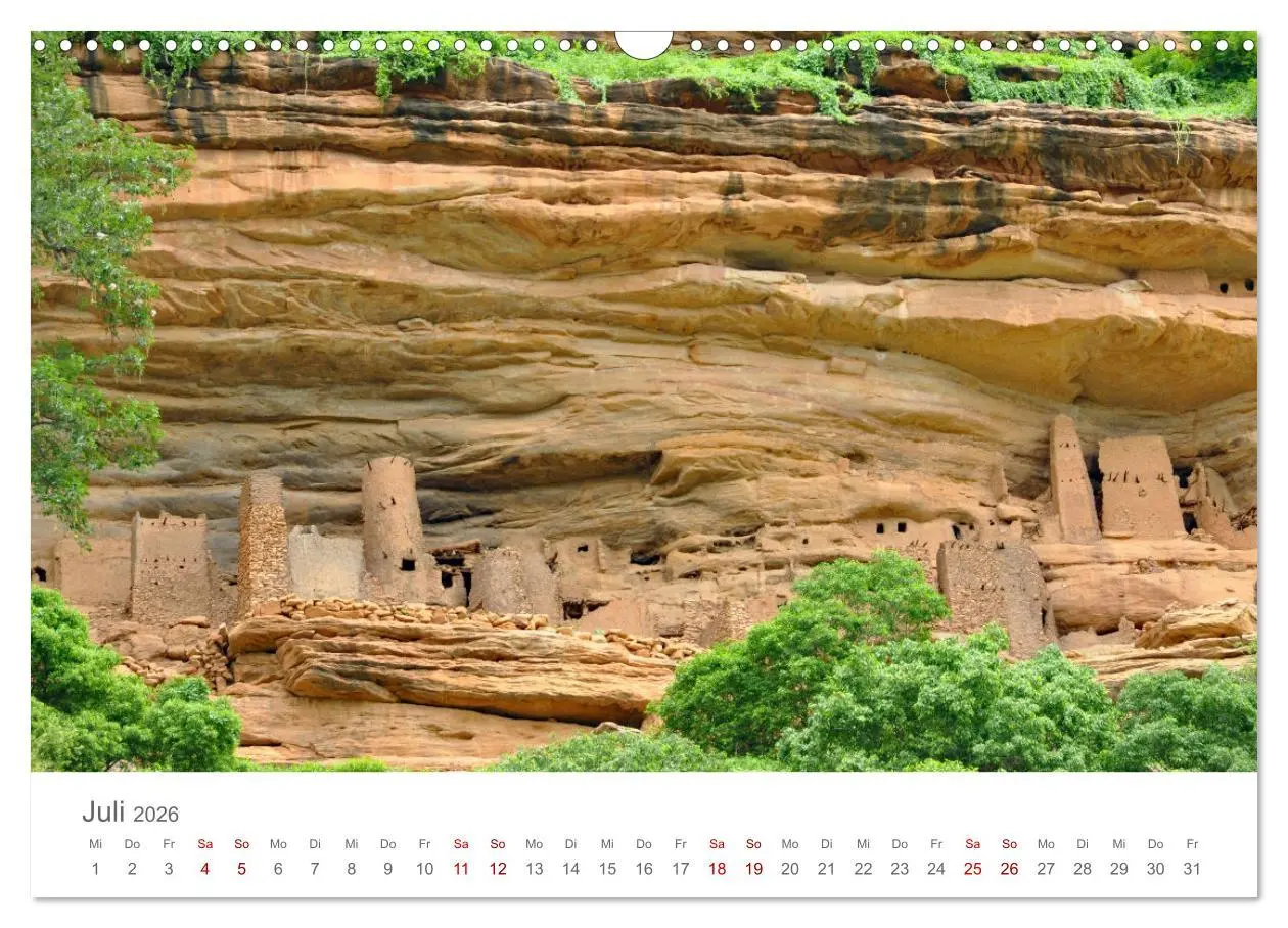 Bild: 9783457913710 | Mali - Dogonland - Weltkultur- und Weltnaturerbe (Wandkalender 2026...