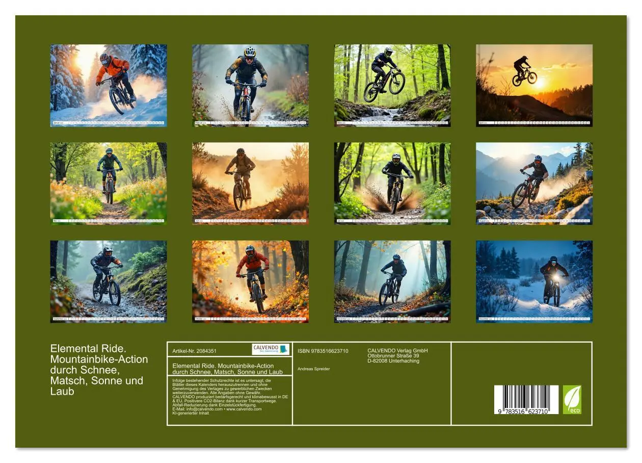 Bild: 9783516623710 | Elemental Ride. Mountainbike-Action durch Schnee, Matsch, Sonne und...