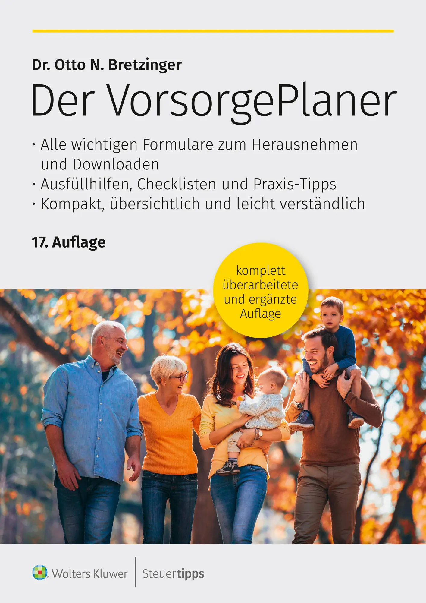 Cover: 9783965333710 | Der VorsorgePlaner | Otto N. Bretzinger | Taschenbuch | 288 S. | 2024
