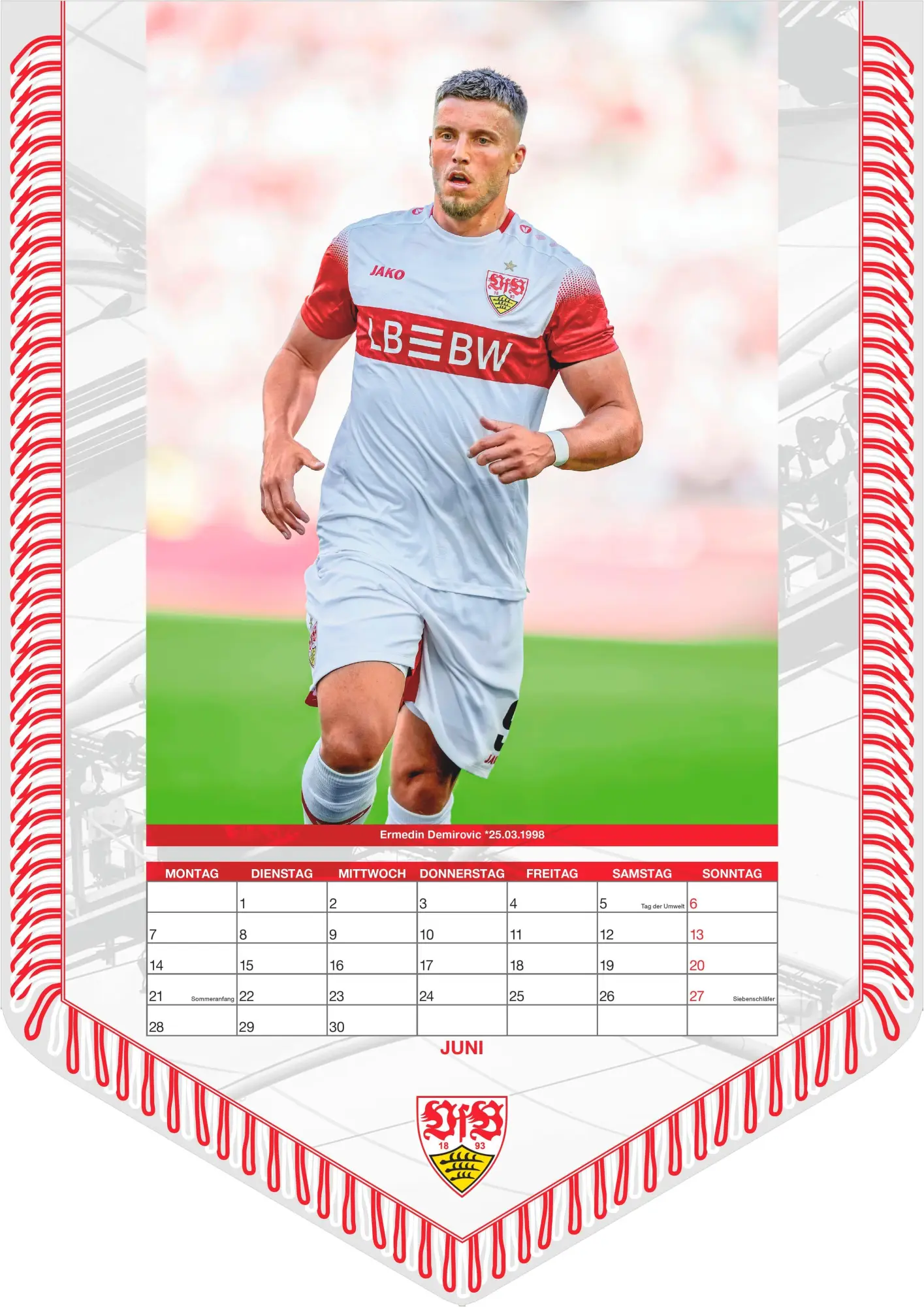 Bild: 4069095013810 | VfB Stuttgart 2027 | Neumann Verlage GmbH &amp; Co KG | Kalender | 14 S.