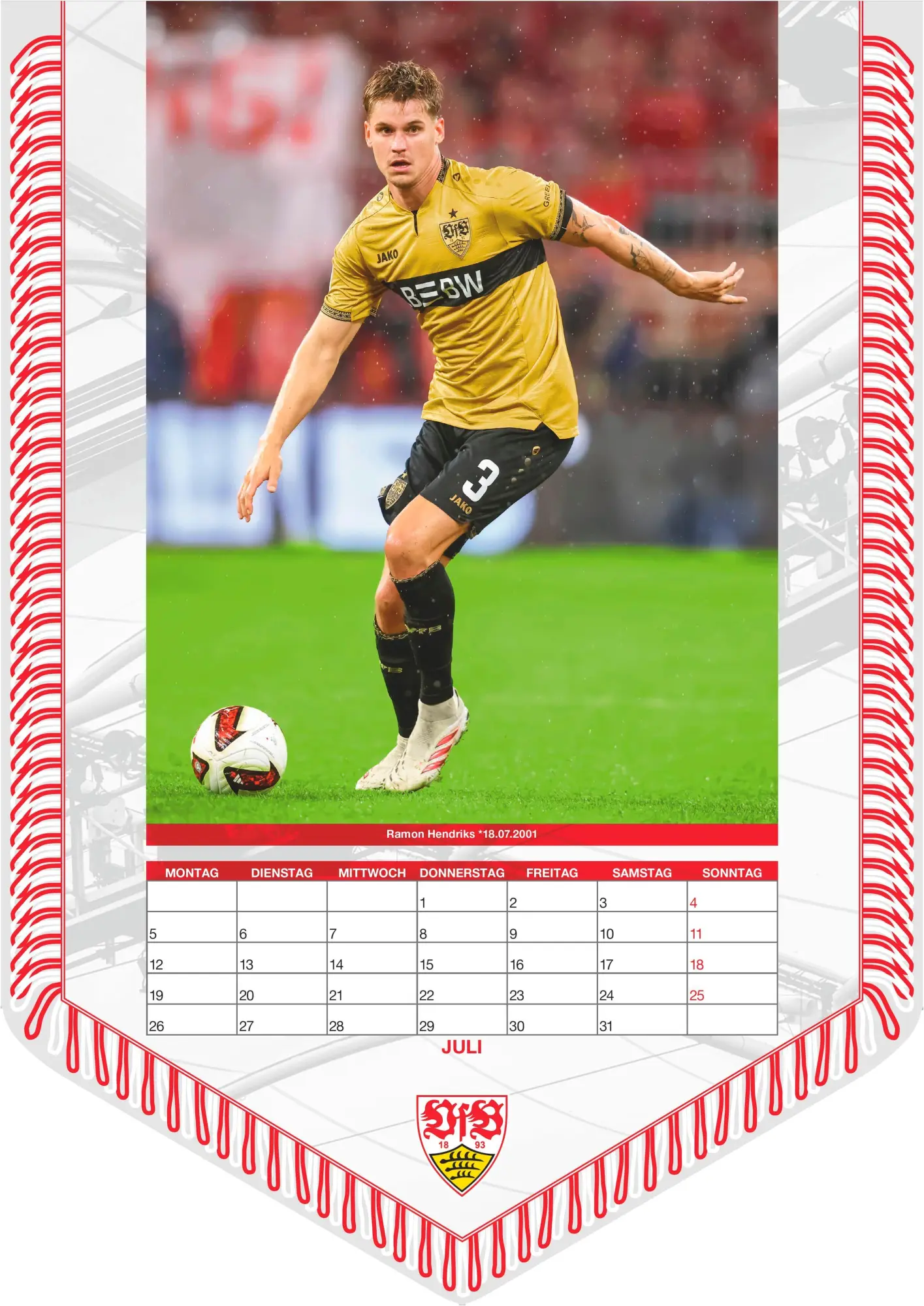Bild: 4069095013810 | VfB Stuttgart 2027 | Neumann Verlage GmbH &amp; Co KG | Kalender | 14 S.
