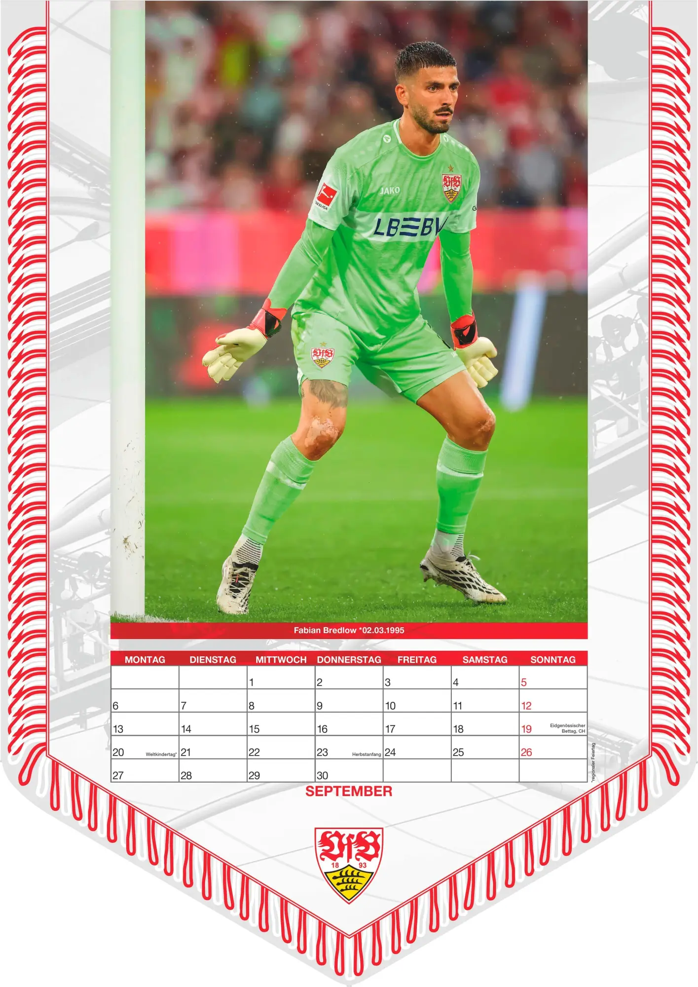 Bild: 4069095013810 | VfB Stuttgart 2027 | Neumann Verlage GmbH &amp; Co KG | Kalender | 14 S.