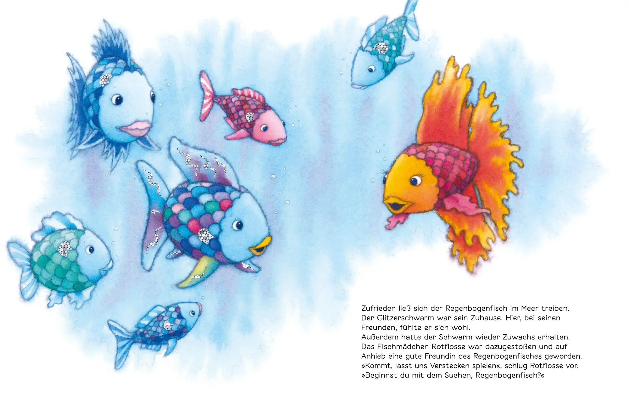 Bild: 9783314103810 | Der Regenbogenfisch lernt verlieren | Marcus Pfister | Buch | 32 S.