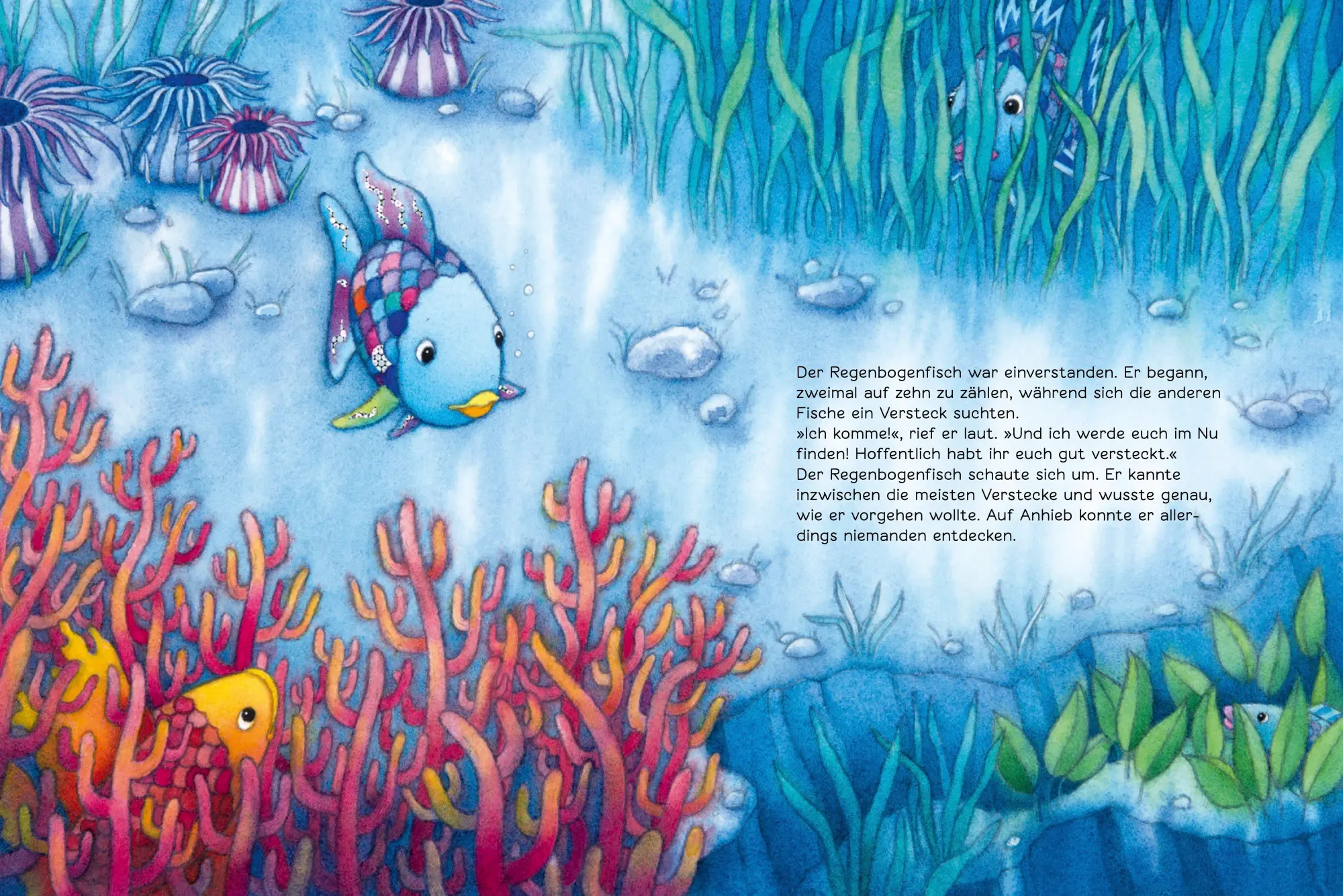 Bild: 9783314103810 | Der Regenbogenfisch lernt verlieren | Marcus Pfister | Buch | 32 S.