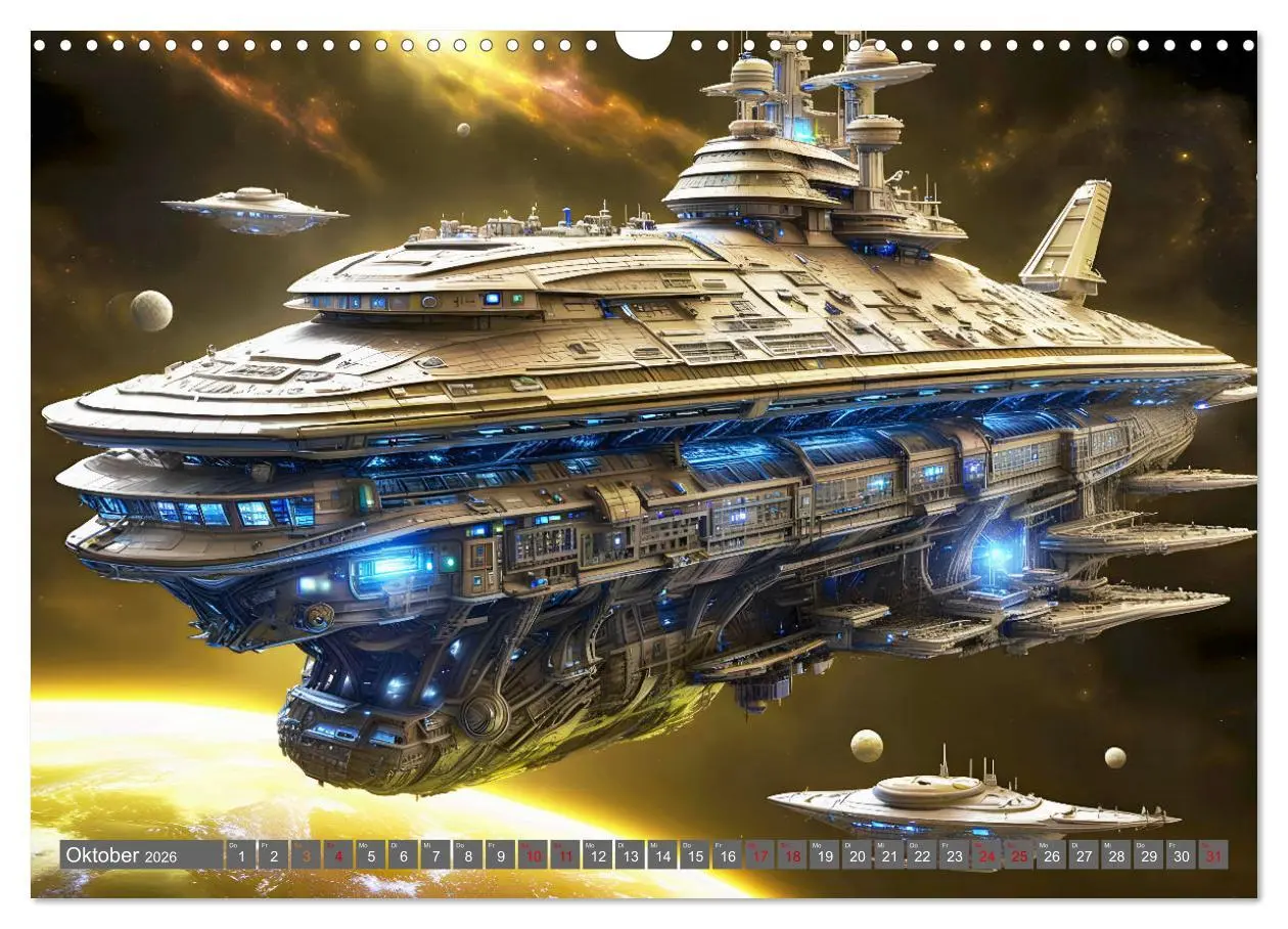 Bild: 9783457383810 | Kriegsschiffe Anbruch einer neuen Ära (Wandkalender 2026 DIN A3...