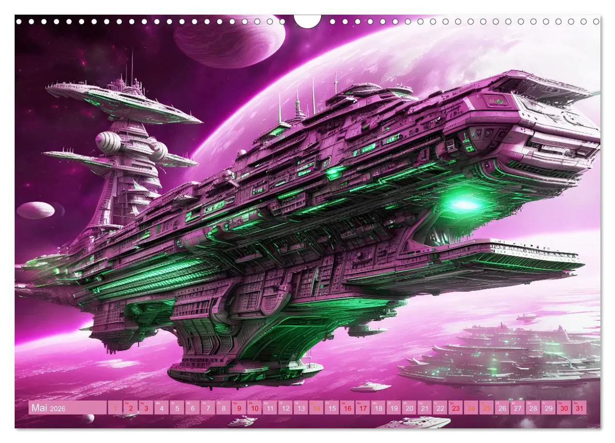 Bild: 9783457383810 | Kriegsschiffe Anbruch einer neuen Ära (Wandkalender 2026 DIN A3...