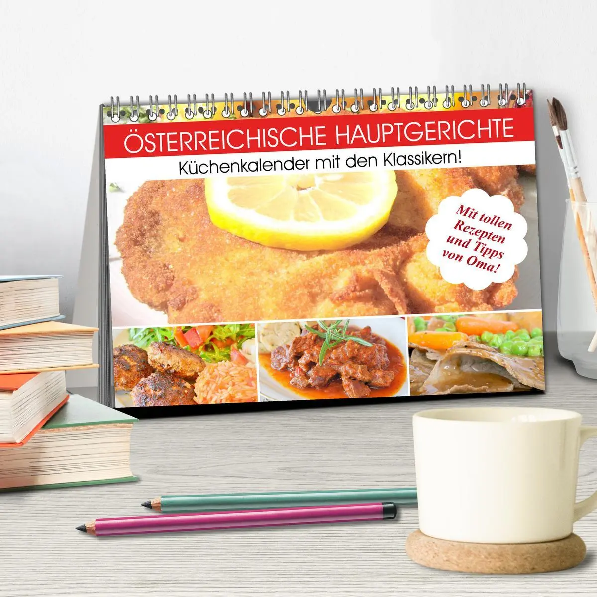 Bild: 9783457763810 | Österreichische Hauptgerichte. Küchenkalender mit den Klassikern!...