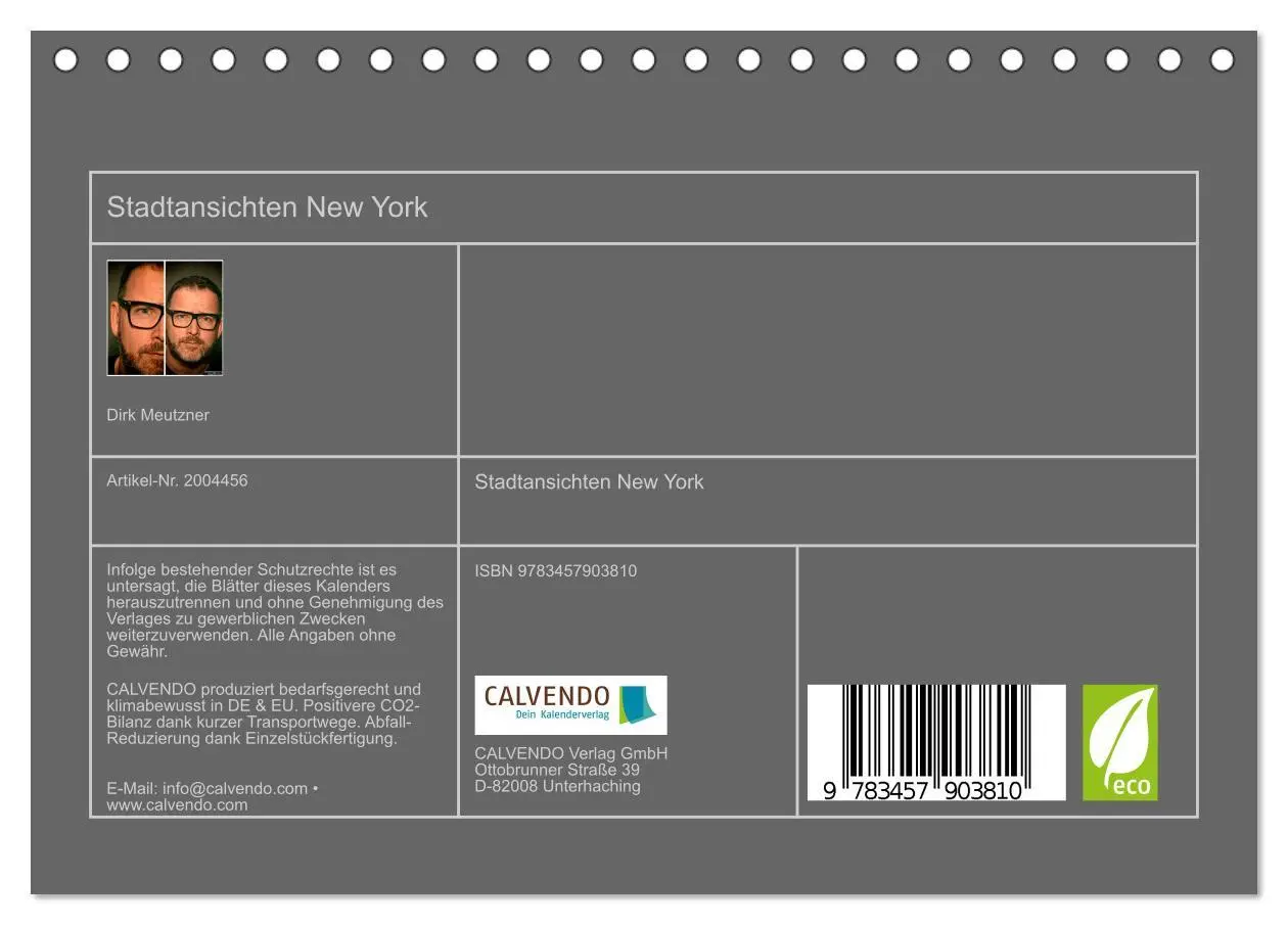 Bild: 9783457903810 | Stadtansichten New York (Tischkalender 2026 DIN A5 quer), CALVENDO...