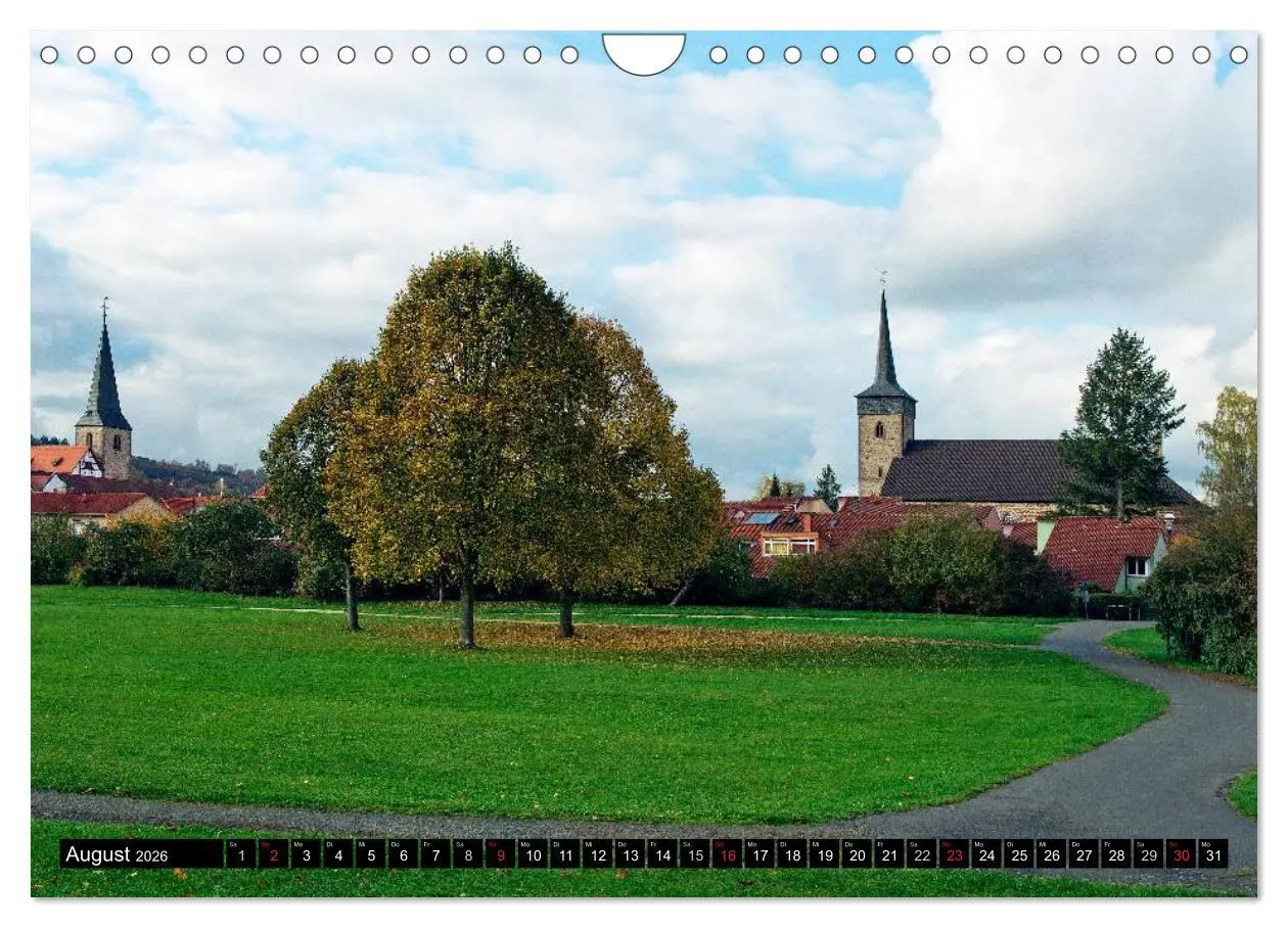 Bild: 9783516163810 | Schlüchtern 2026 (Wandkalender 2026 DIN A4 quer), CALVENDO...