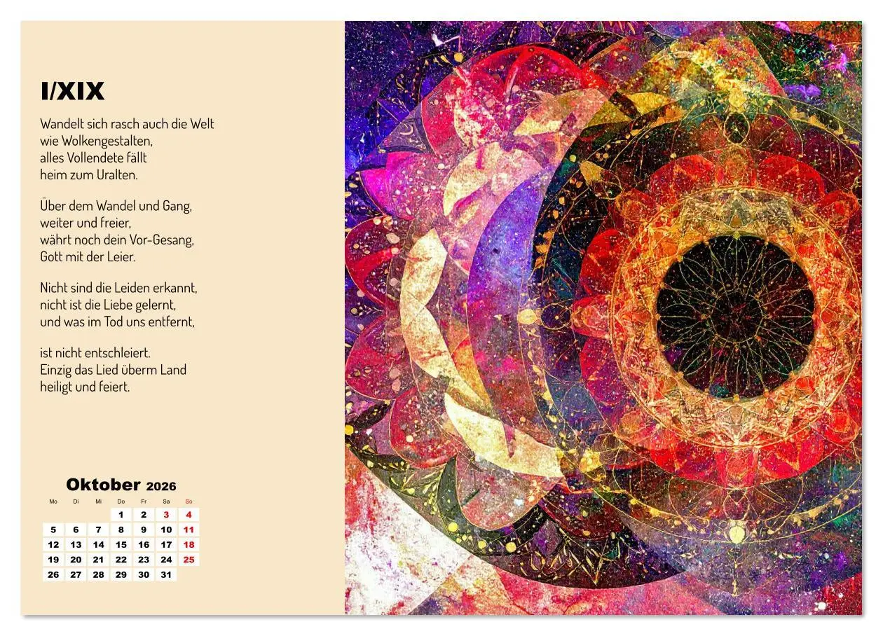 Bild: 9783516613810 | Orpheus' Leier (Wandkalender 2026 DIN A3 quer), CALVENDO...
