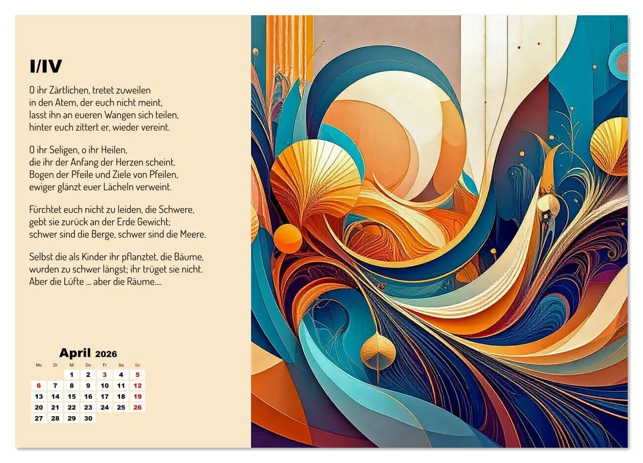 Bild: 9783516613810 | Orpheus' Leier (Wandkalender 2026 DIN A3 quer), CALVENDO...