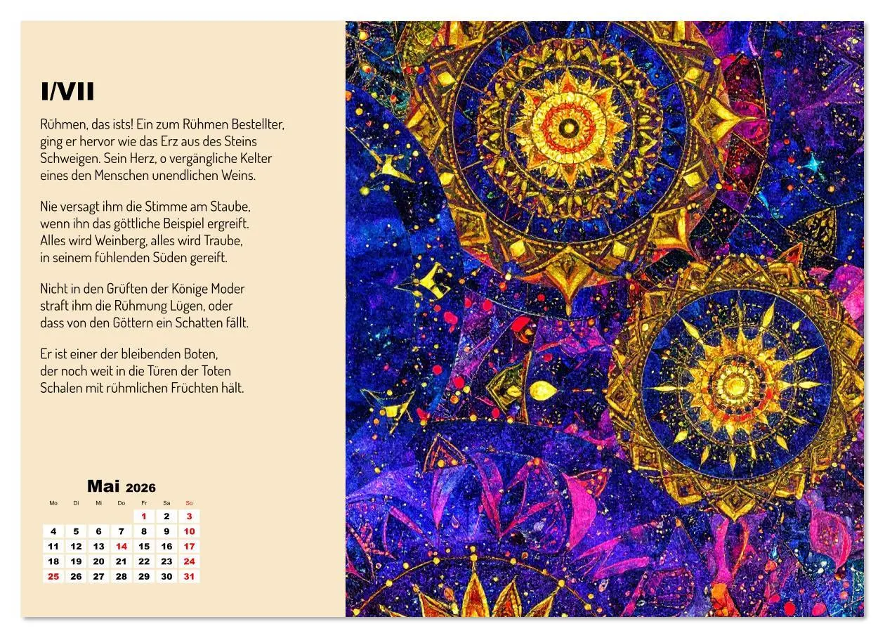 Bild: 9783516613810 | Orpheus' Leier (Wandkalender 2026 DIN A3 quer), CALVENDO...