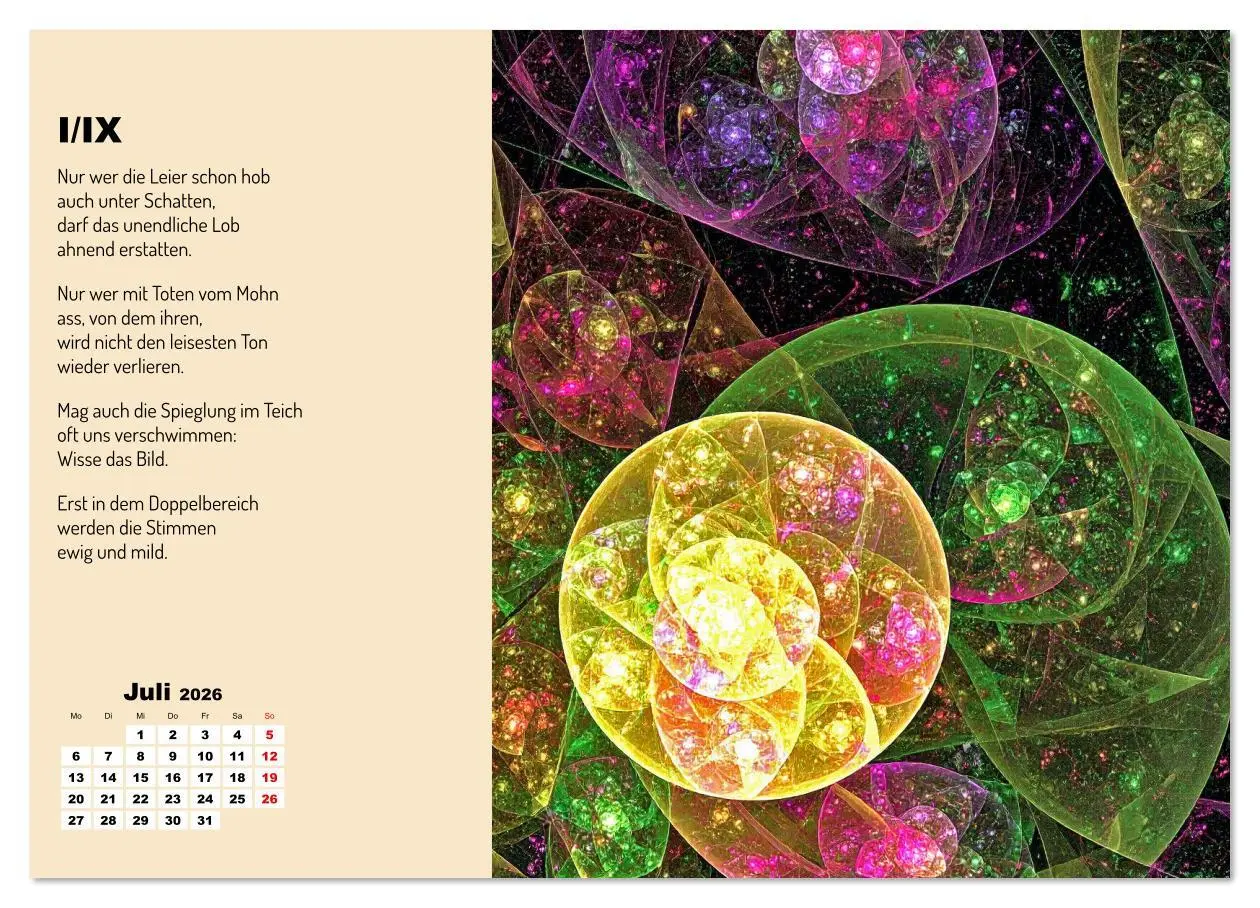 Bild: 9783516613810 | Orpheus' Leier (Wandkalender 2026 DIN A3 quer), CALVENDO...