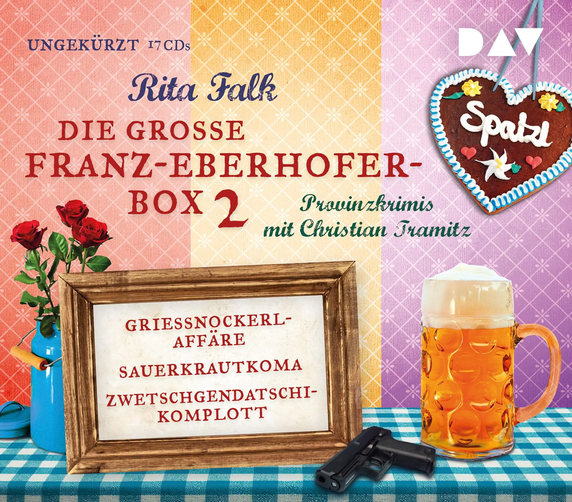 Cover: 9783742403810 | Die große Franz-Eberhofer-Box 2 | Rita Falk | Audio-CD | 17 Audio-CDs