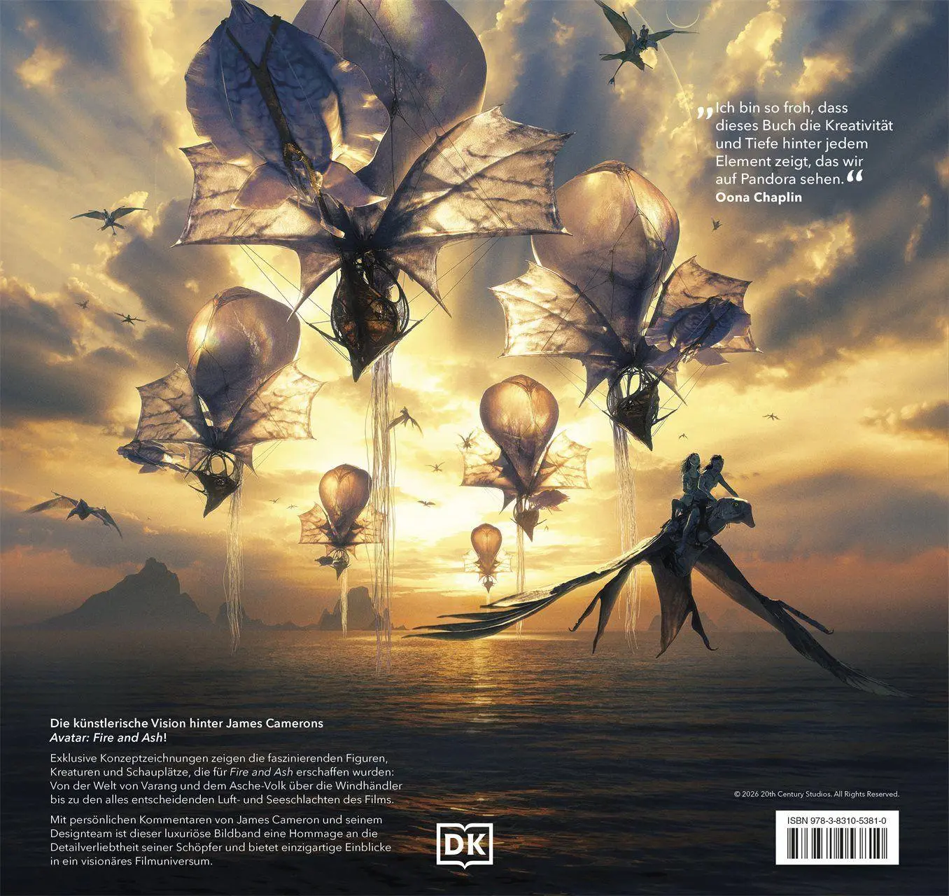 Rückseite: 9783831053810 | The Art of Avatar: Fire and Ash | Chris Prince | Buch | 272 S. | 2026