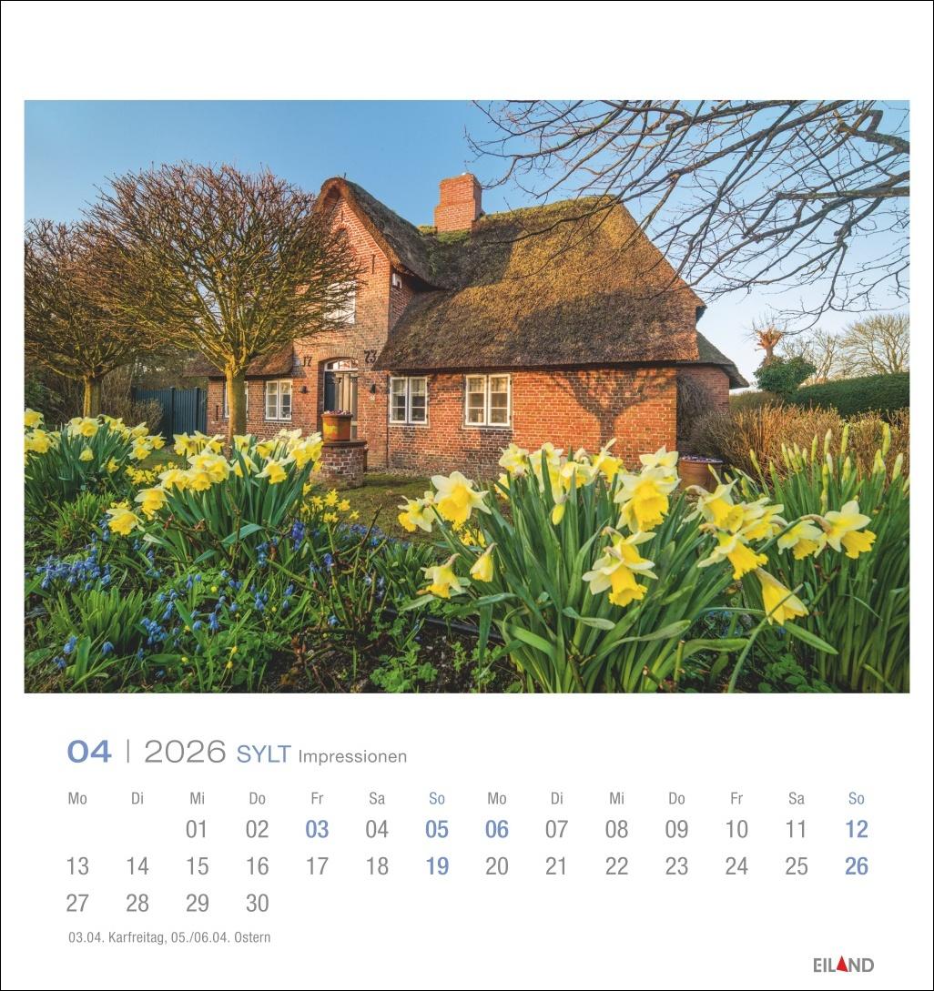Bild: 9783964023810 | Sylt Impressionen Postkartenkalender 2026 | Hans Jessel | Kalender