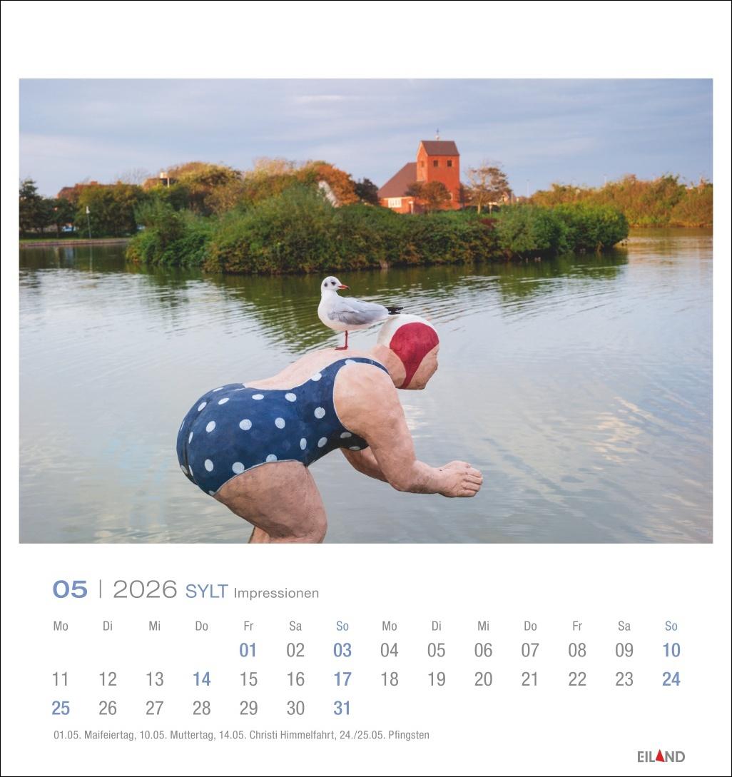 Bild: 9783964023810 | Sylt Impressionen Postkartenkalender 2026 | Hans Jessel | Kalender