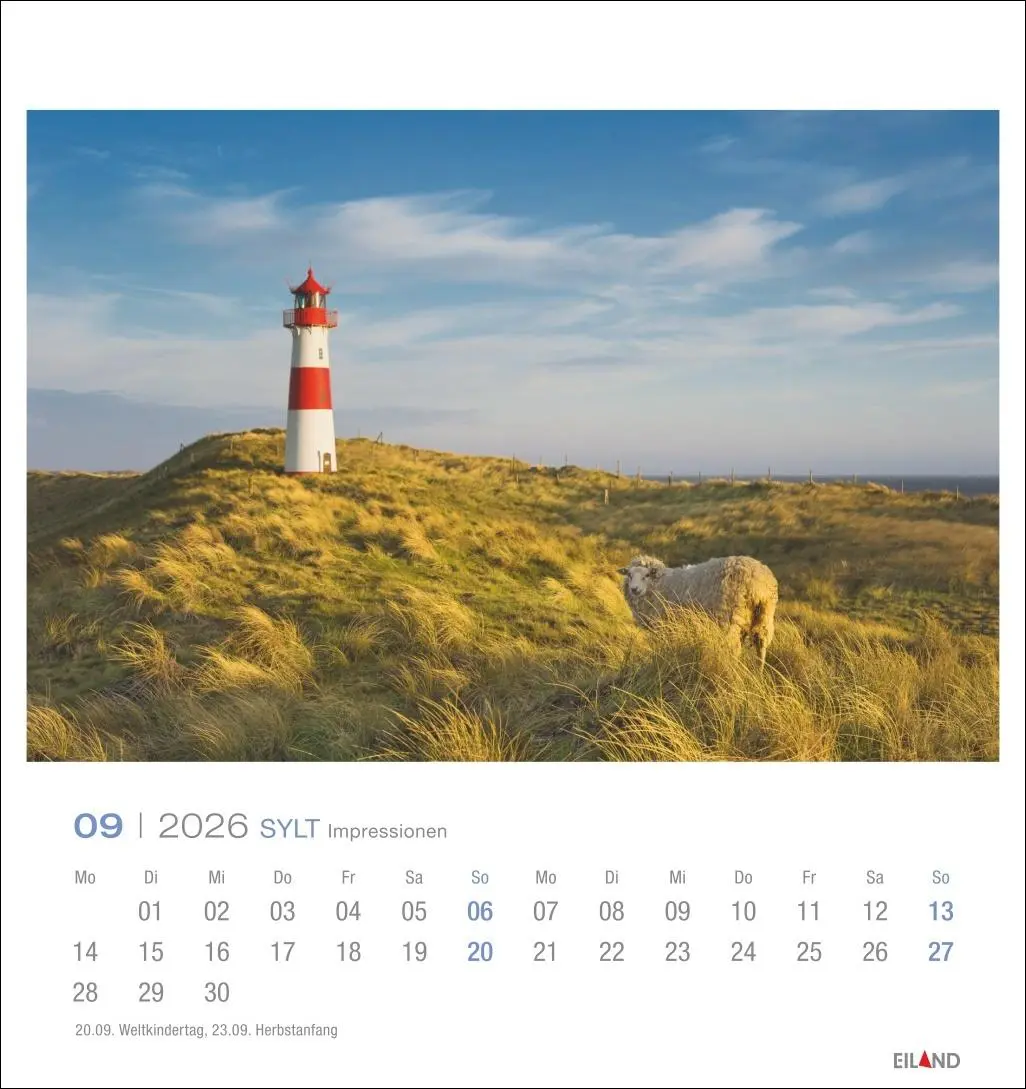 Bild: 9783964023810 | Sylt Impressionen Postkartenkalender 2026 | Hans Jessel | Kalender