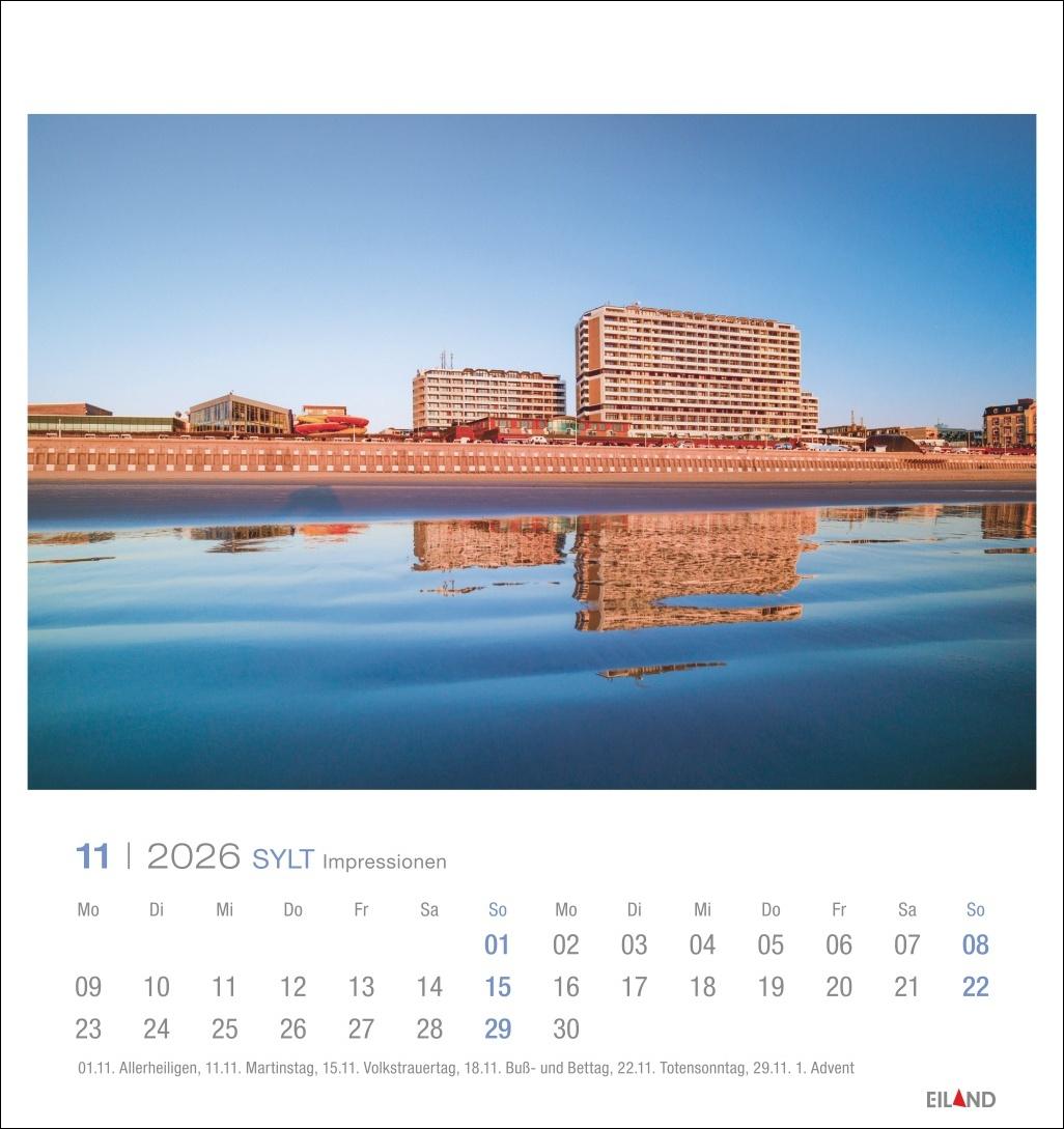 Bild: 9783964023810 | Sylt Impressionen Postkartenkalender 2026 | Hans Jessel | Kalender