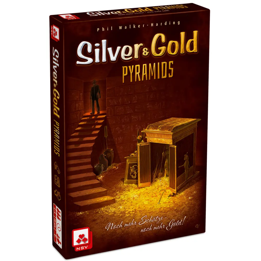 Cover: 4012426883910 | Silver &amp; Gold Pyramids - das Spiel für endlos viele Abenteuer | NSV