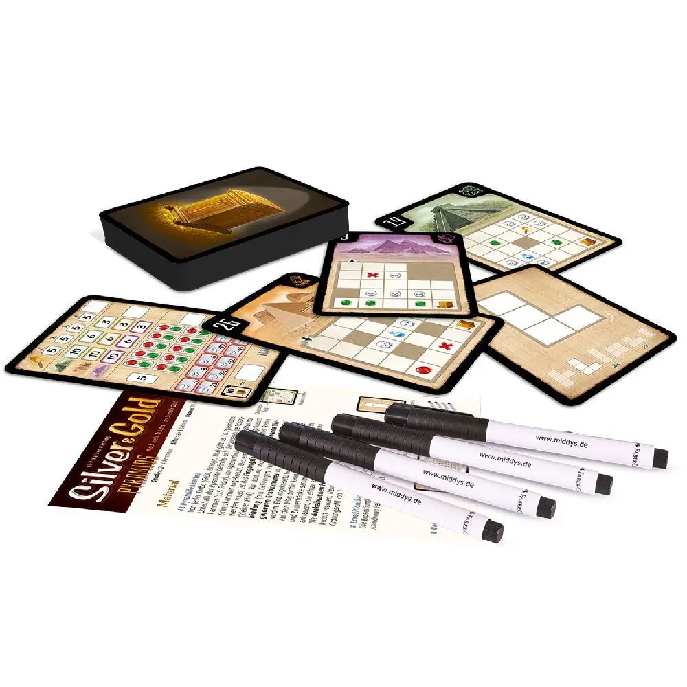 Bild: 4012426883910 | Silver &amp; Gold Pyramids - das Spiel für endlos viele Abenteuer | NSV