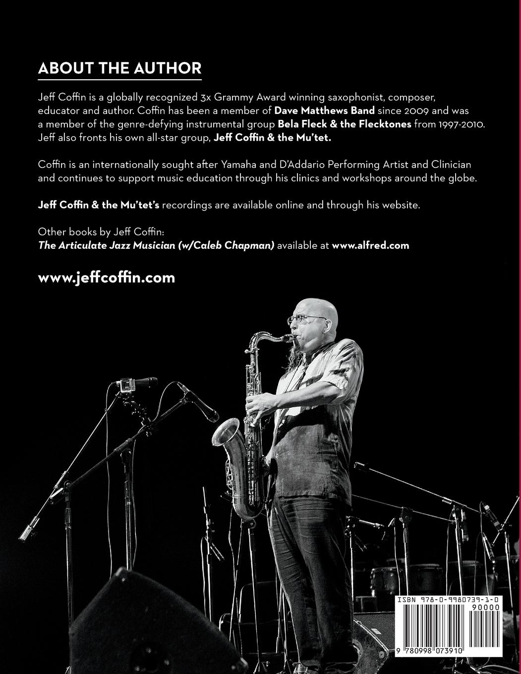 Rückseite: 9780998073910 | The Saxophone Book | Book 2 | Jeff Coffin | Taschenbuch | Englisch