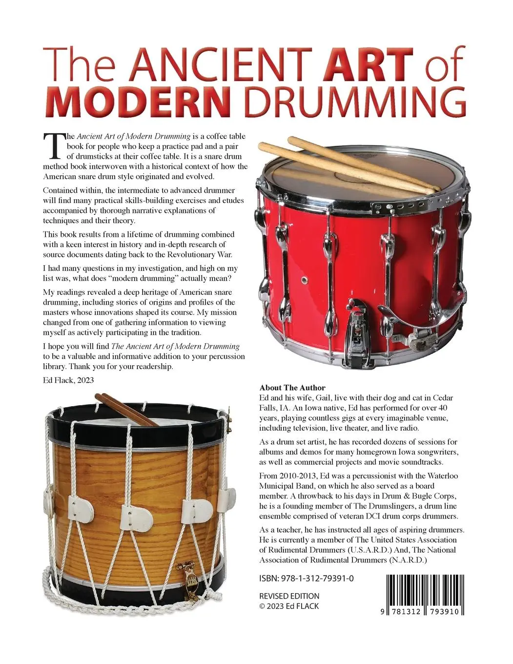 Rückseite: 9781312793910 | The Ancient Art of Modern Drumming | Ed Flack | Taschenbuch | Englisch