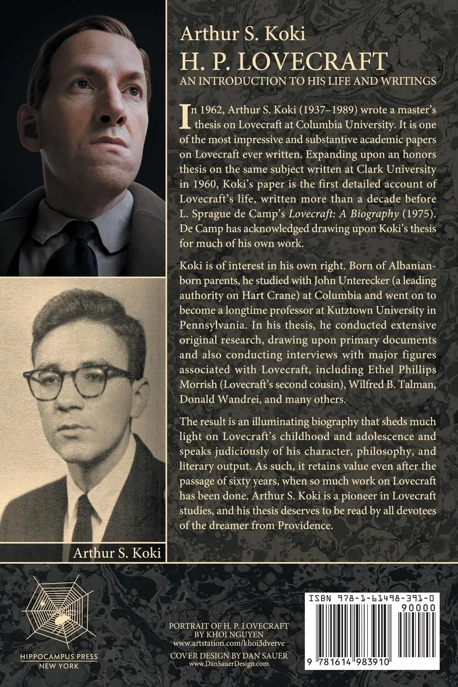 Rückseite: 9781614983910 | H. P. Lovecraft | An Introduction to His Life and Writings | Koki