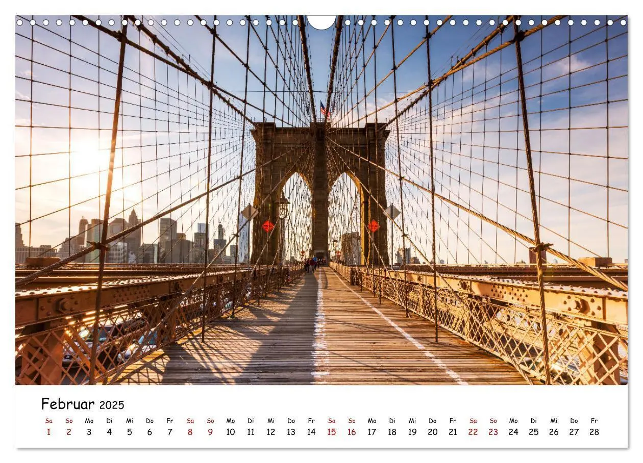 Bild: 9783435043910 | New York City - Atemberaubende Ansichten (Wandkalender 2025 DIN A3...