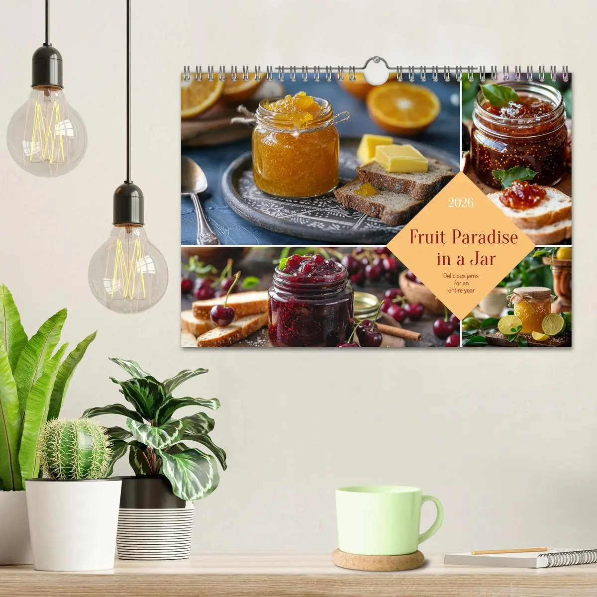 Bild: 9783516533910 | Fruit Paradise in a Jar (Wall Calendar 2026 DIN A4 landscape),...