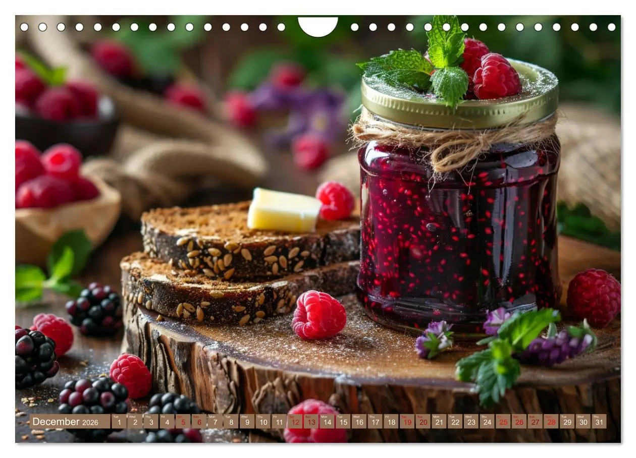 Bild: 9783516533910 | Fruit Paradise in a Jar (Wall Calendar 2026 DIN A4 landscape),...
