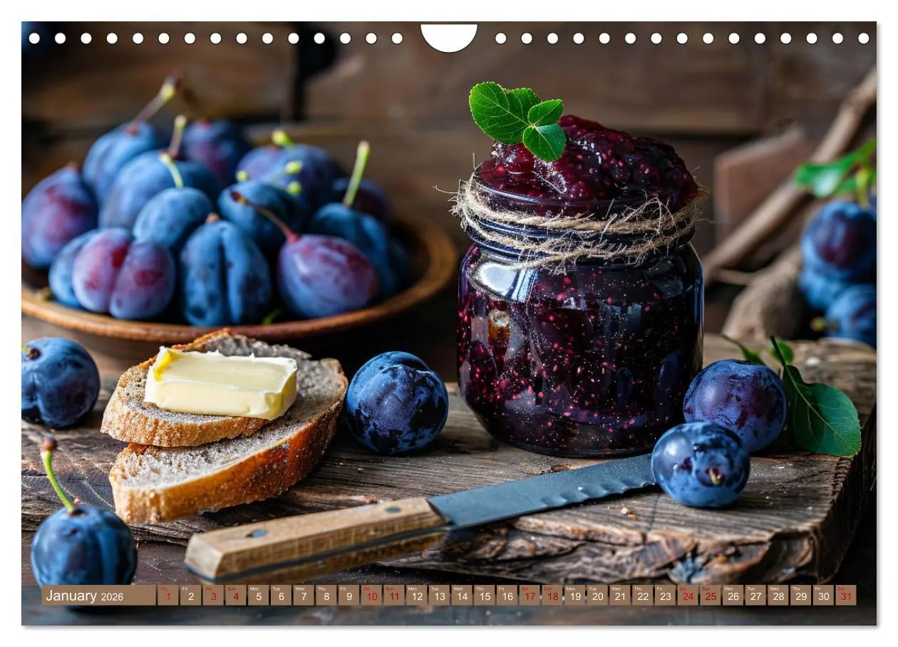 Bild: 9783516533910 | Fruit Paradise in a Jar (Wall Calendar 2026 DIN A4 landscape),...