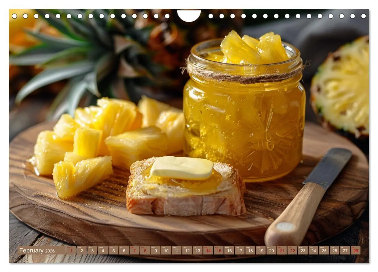 Bild: 9783516533910 | Fruit Paradise in a Jar (Wall Calendar 2026 DIN A4 landscape),...