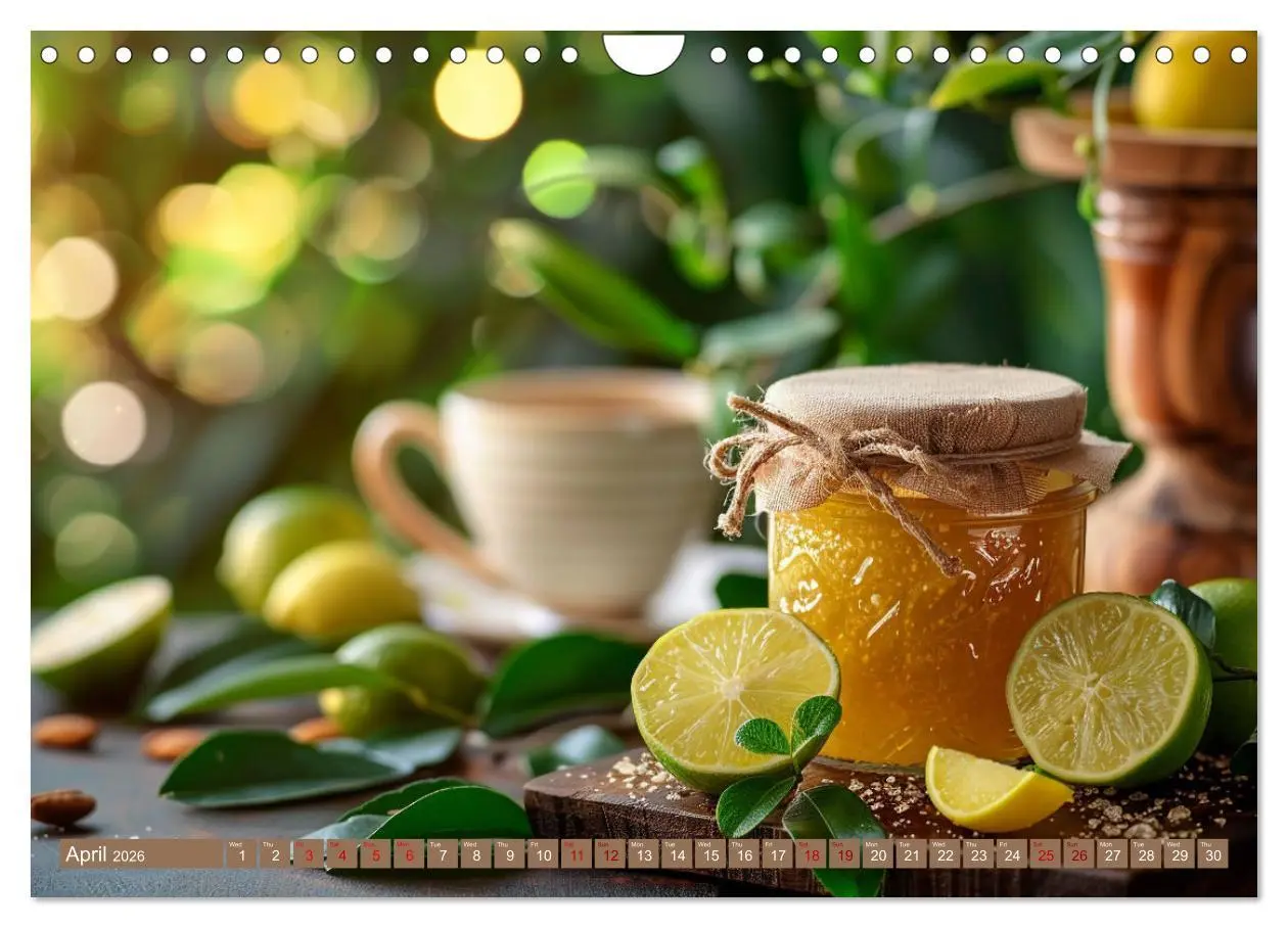Bild: 9783516533910 | Fruit Paradise in a Jar (Wall Calendar 2026 DIN A4 landscape),...