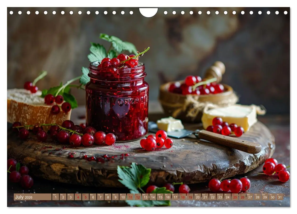Bild: 9783516533910 | Fruit Paradise in a Jar (Wall Calendar 2026 DIN A4 landscape),...