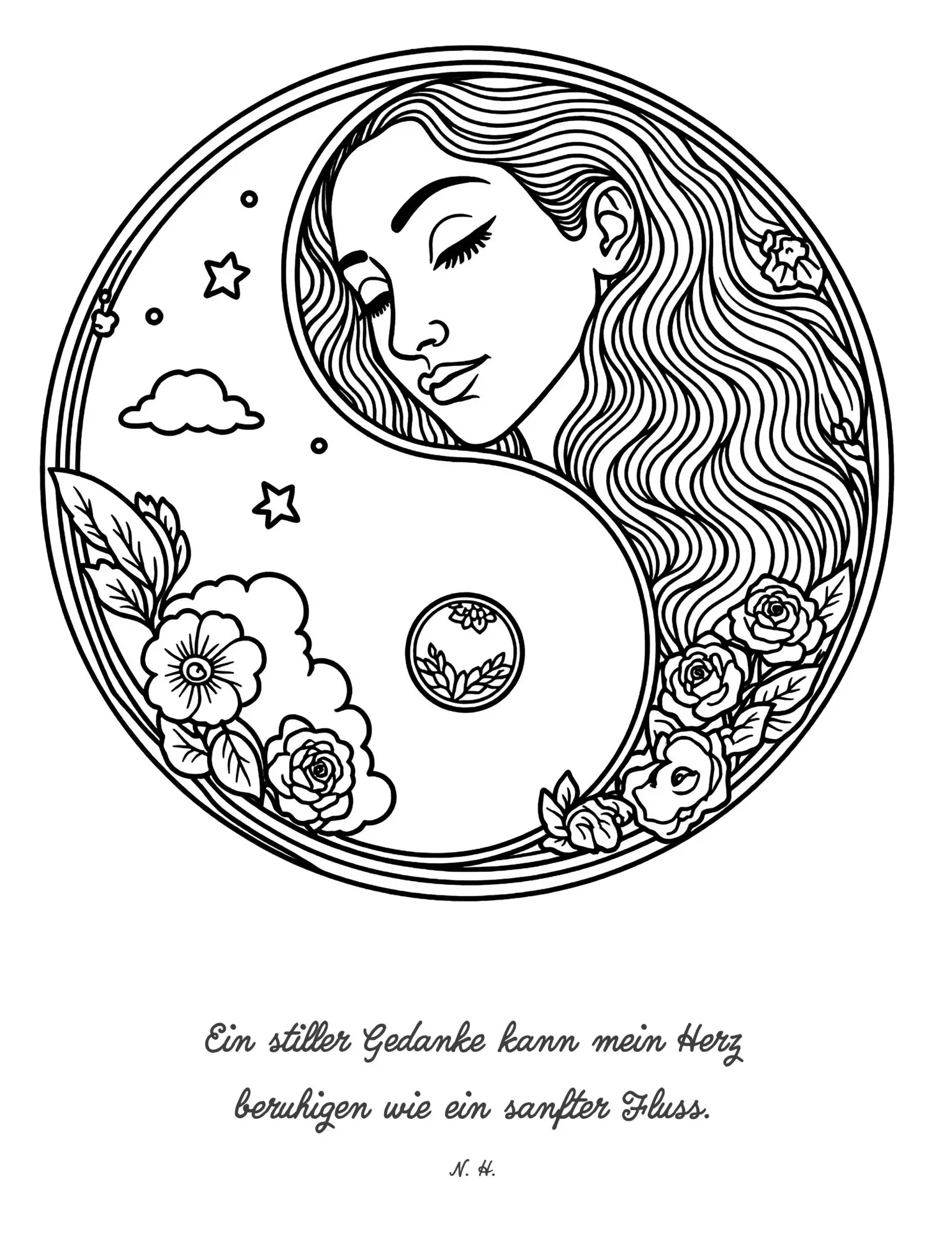 Bild: 9783990513910 | Yin-Yang-Träume: Ein Malbuch für Harmonie und Ausgeglichenheit | Buch
