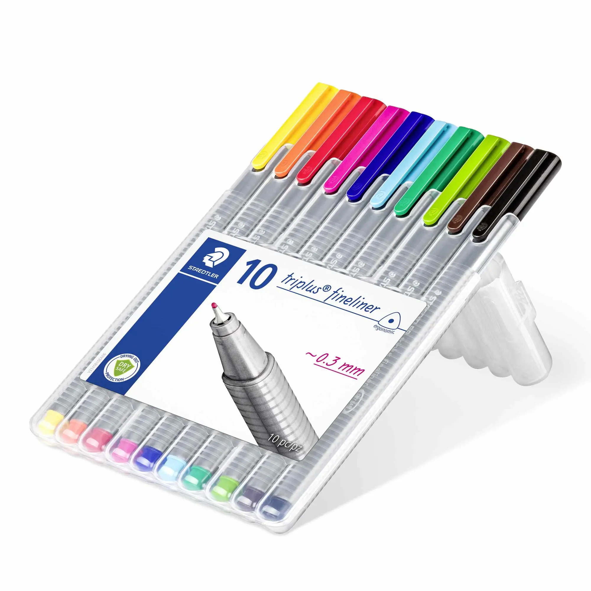 Cover: 4007817334010 | STAEDTLER Fineliner triplus 10er Set | STAEDTLER triplus Fineliner