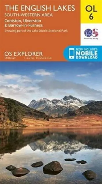 Cover: 9780319264010 | The English Lakes South-Western Area | (Land-)Karte | Karte/Landkarte