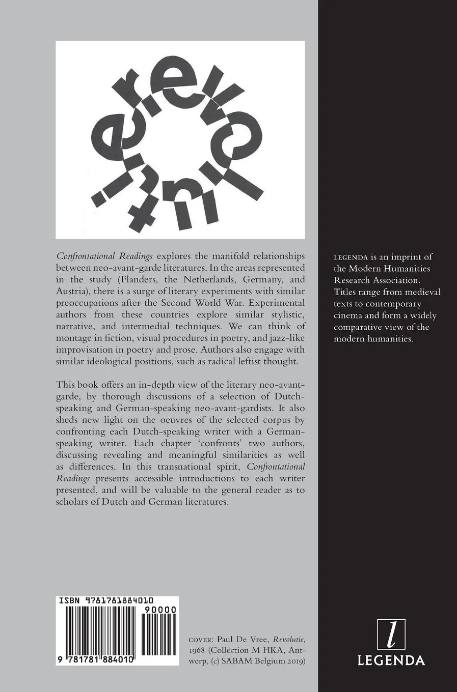 Rückseite: 9781781884010 | Confrontational Readings | Inge Arteel (u. a.) | Buch | Englisch
