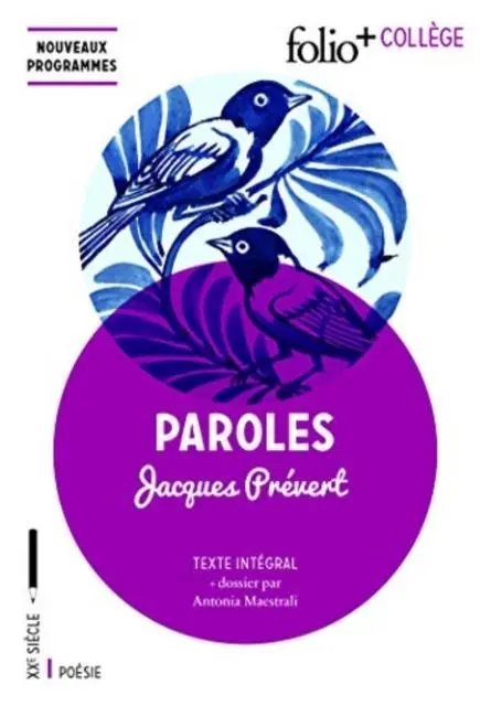 Cover: 9782070794010 | Paroles | Jacques Prevert | Taschenbuch | Kartoniert / Broschiert