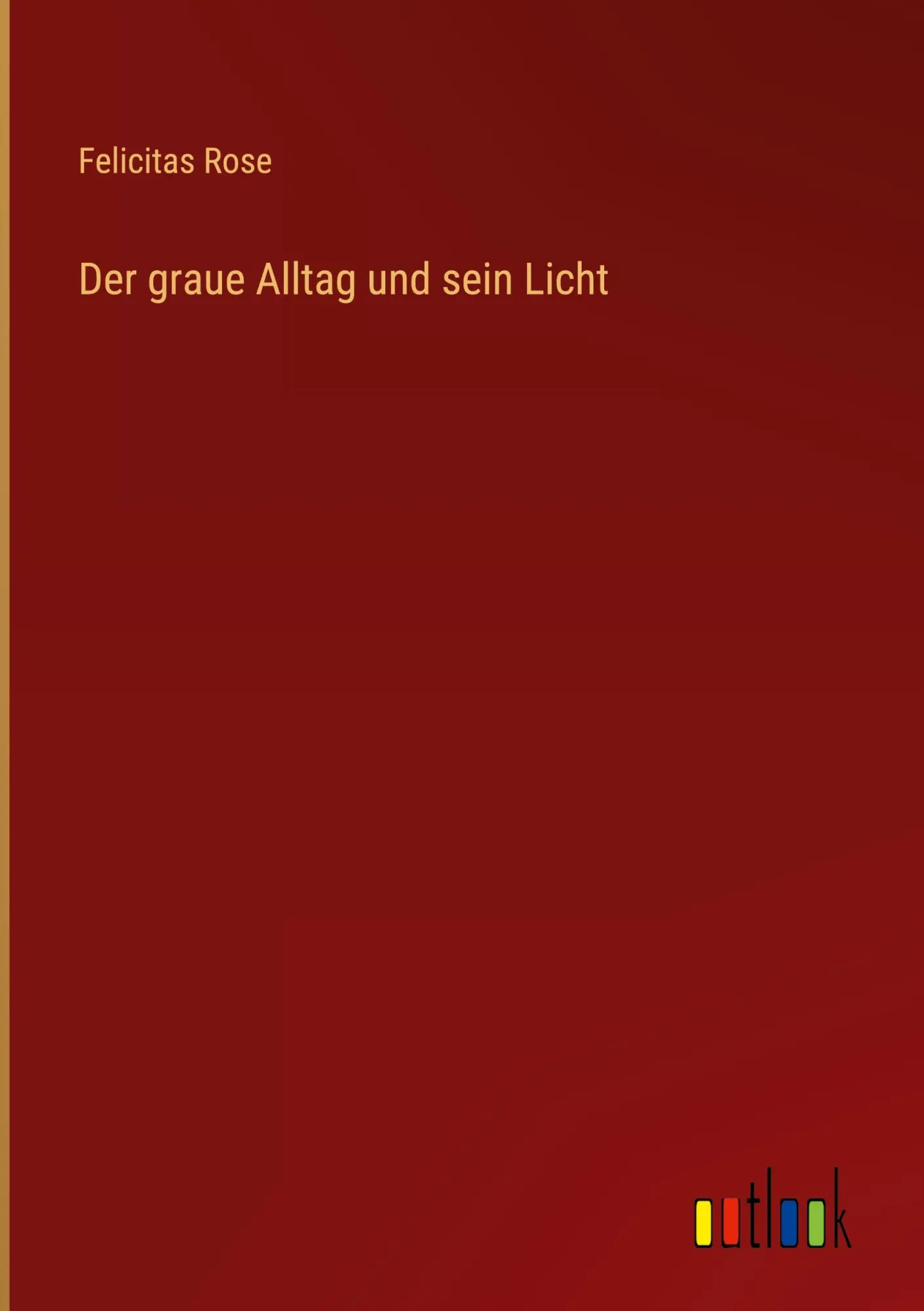 Cover: 9783368234010 | Der graue Alltag und sein Licht | Felicitas Rose | Buch | 300 S.