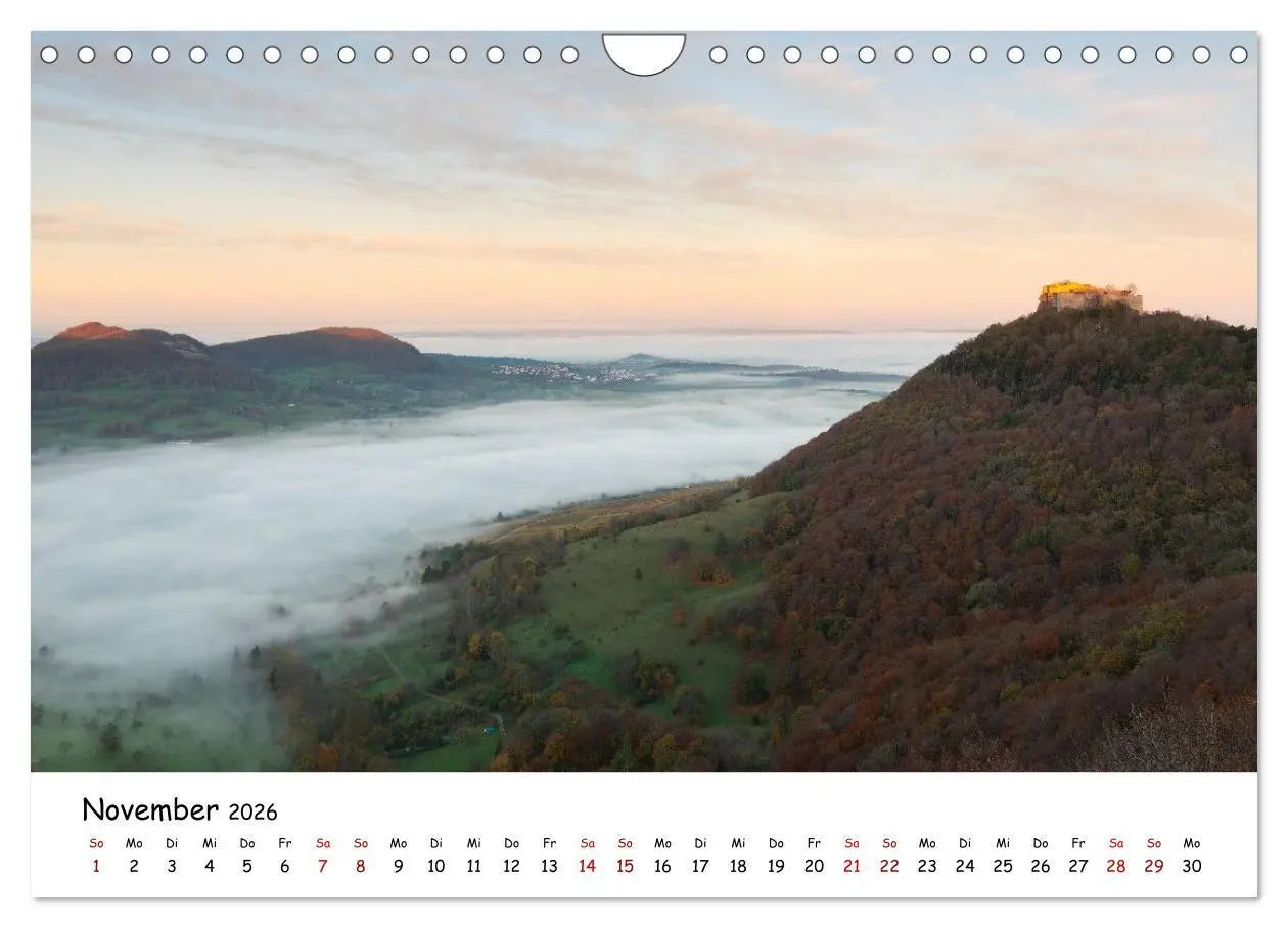 Bild: 9783457334010 | Faszination Schwäbische Alb (Wandkalender 2026 DIN A4 quer),...