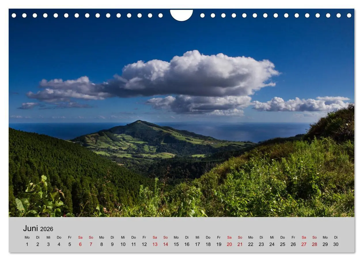 Bild: 9783457884010 | Azoren - São Miguel (Wandkalender 2026 DIN A4 quer), CALVENDO...