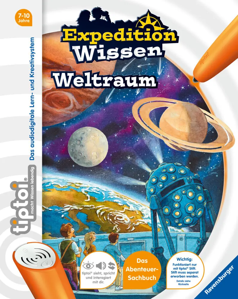 Cover: 9783473554010 | tiptoi® Weltraum; . | Das Abenteuer-Sachbuch | Thilo | Buch | 32 S.
