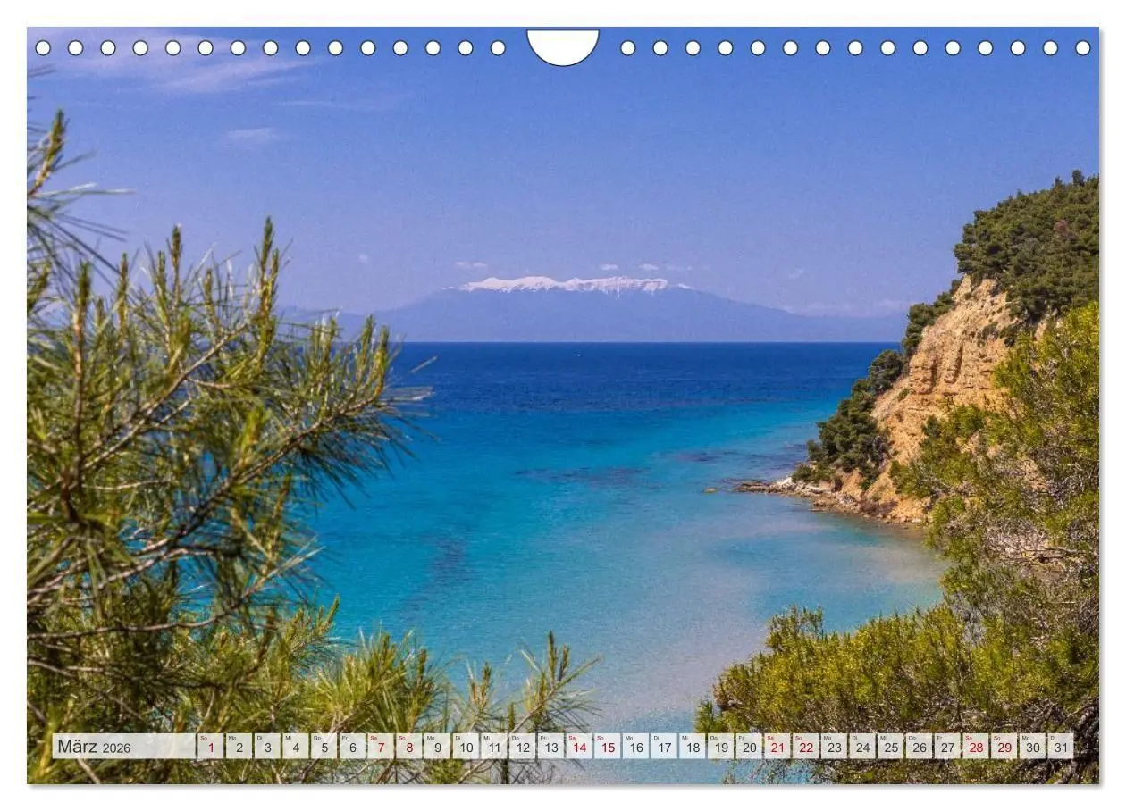 Bild: 9783516734010 | Griechenland - Thessaloniki und Chalkidiki (Wandkalender 2026 DIN...