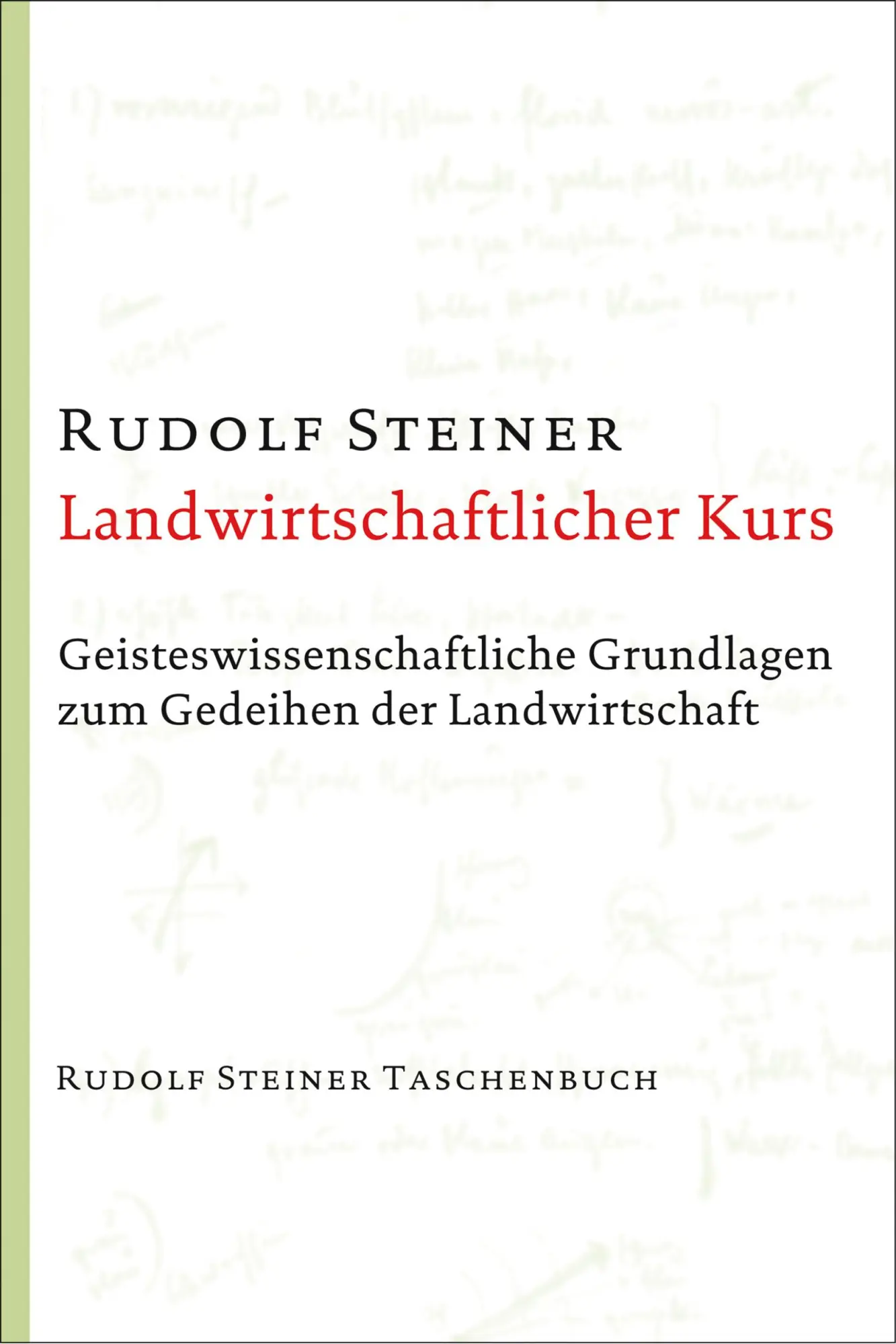 Cover: 9783727464010 | Landwirtschaftlicher Kurs | Rudolf Steiner | Taschenbuch | 500 S.