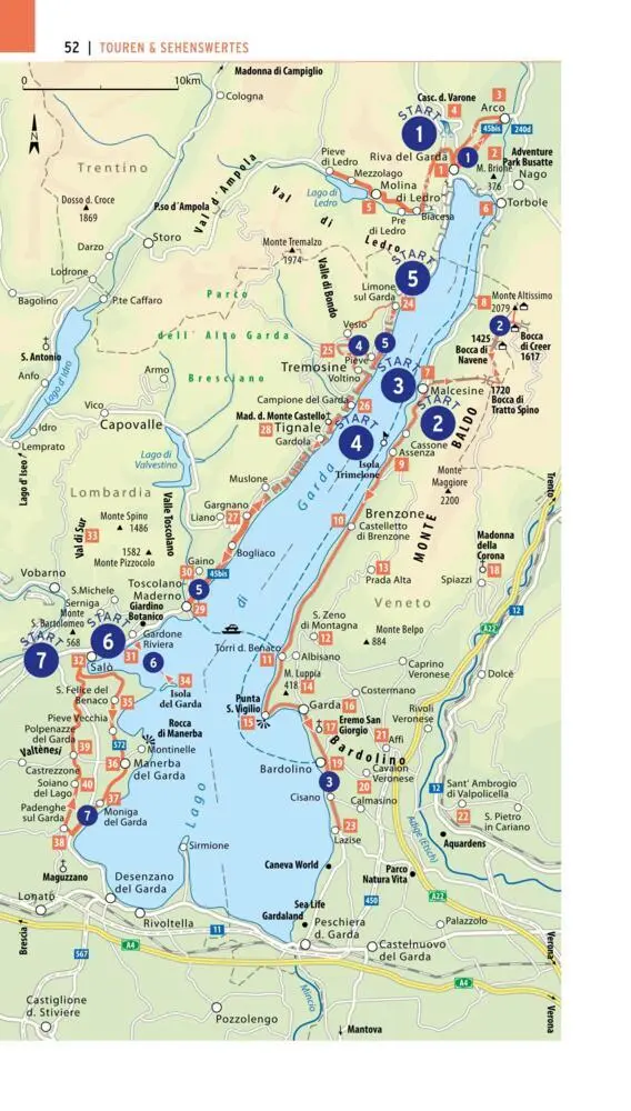 Bild: 9783846404010 | POLYGLOTT on tour Reiseführer Gardasee | Heide-Ilka Weber | Buch